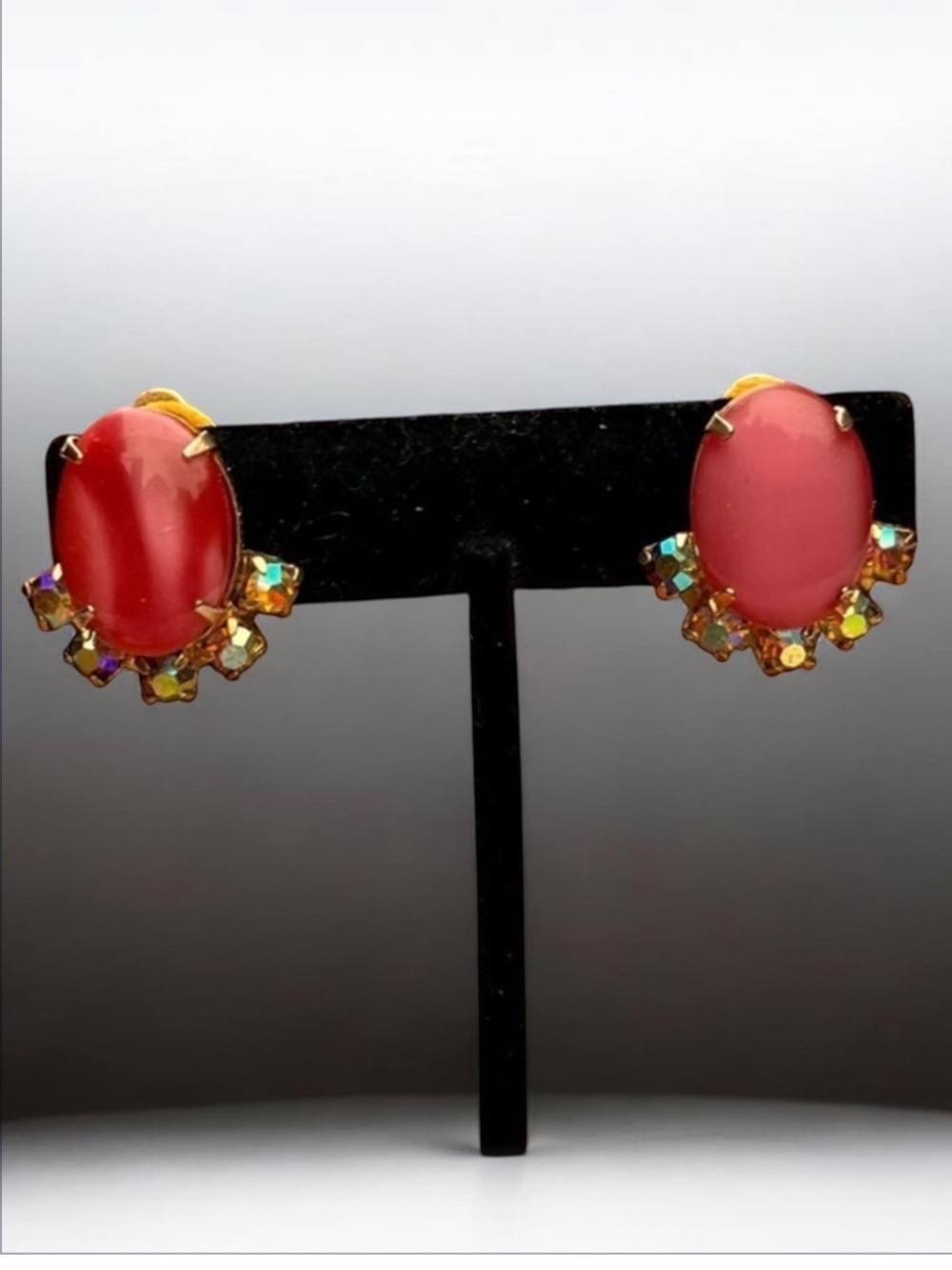 Luxurious Pink Earrings Razzle Dazzle Shine